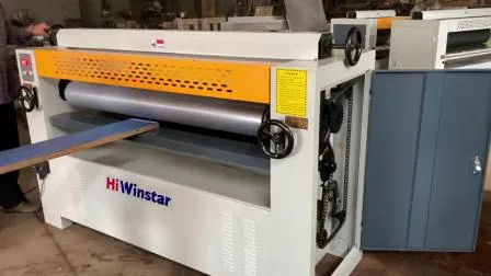 Mt6213 Woodworking 1300mm Wood Board MDF Roller Veneer Glue Spreading Machine Double Sides Glue Spreader Machine