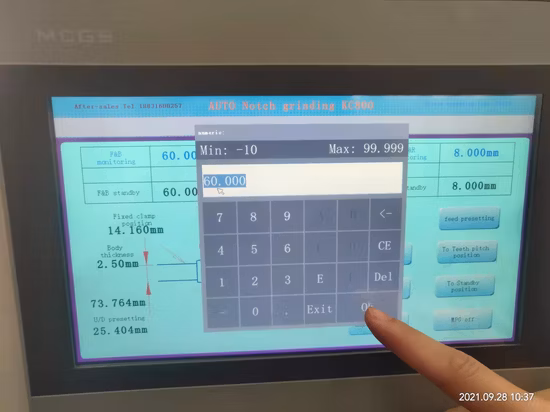 Шлифовальный станок для циркулярной пилы для заточки торца и верхнего угла Tct