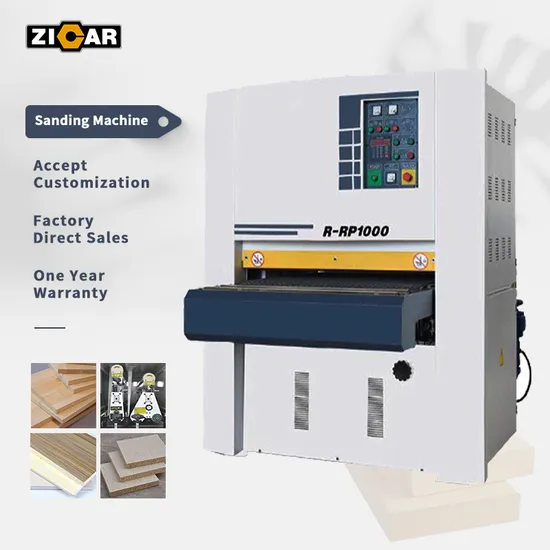 Полностью автоматическая шлифовальная машина с широкой лентой для деревообрабатывающего оборудования